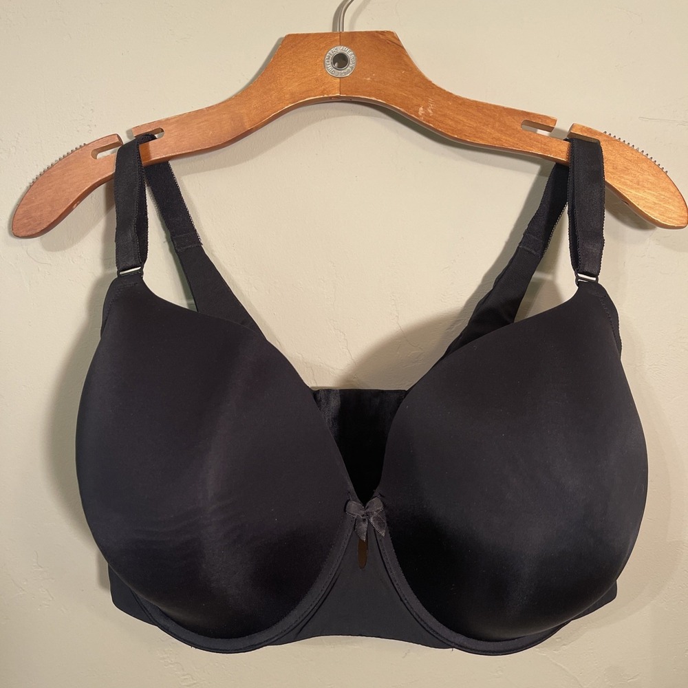Torrid 38G T-Shirt Bra Black‎ 360 Smoothing Lightly Lined Underwire